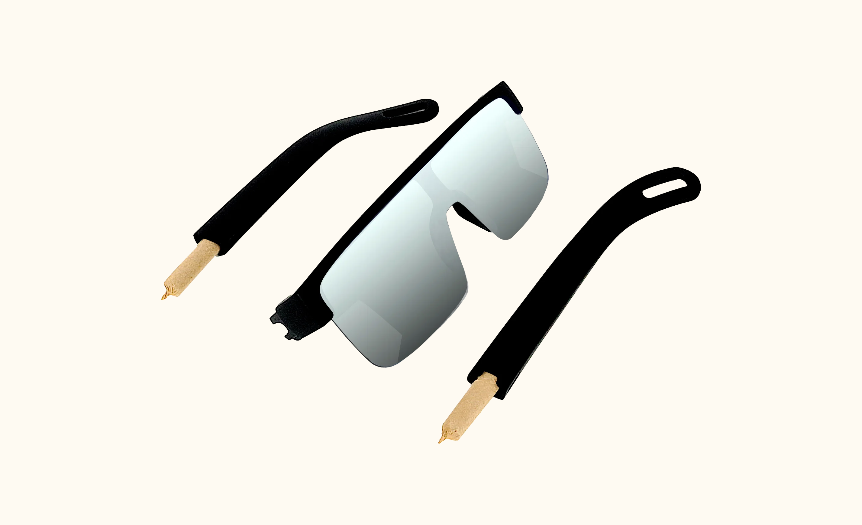 ViceRays Stash Sunglasses - Silver Haze