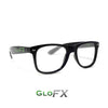 GloFX Heart Effect Diffraction Glasses – Black