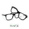 GloFX Heart Effect Diffraction Glasses – Black