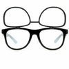 GloFX Spiral Flip Diffraction Glasses - Black
