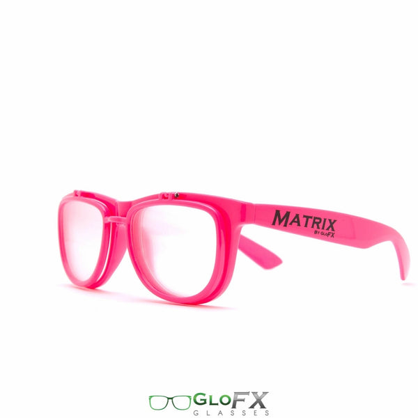 GloFX Matrix Diffraction Glasses - Pink
