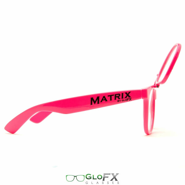 GloFX Matrix Diffraction Glasses - Pink