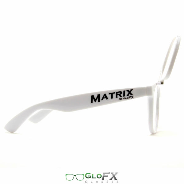 GloFX Matrix Diffraction Glasses - White