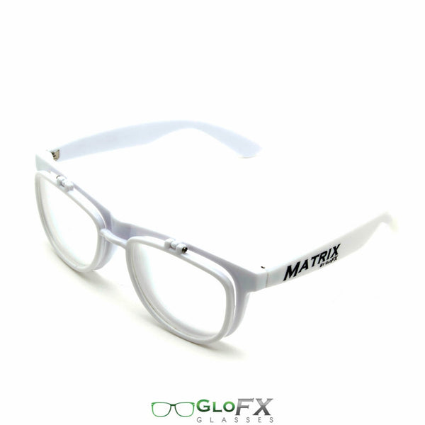 GloFX Matrix Diffraction Glasses - White