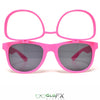 GloFX Diffraction Flip Sunglasses - Pink