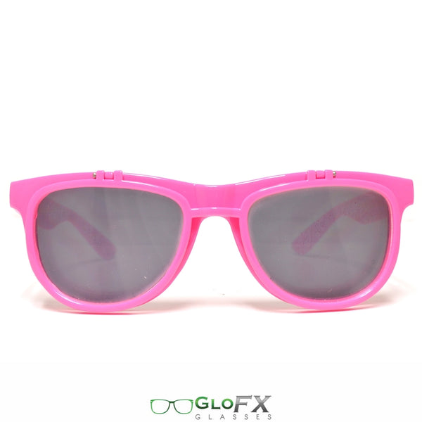 GloFX Diffraction Flip Sunglasses - Pink