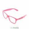 GloFX Ultimate Diffraction Glasses - Pink - Clear