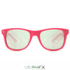 GloFX Ultimate Diffraction Glasses - Pink - Emerald Tinted