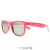 GloFX Ultimate Diffraction Glasses - Pink - Emerald Tinted