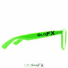 GloFX Ultimate Diffraction Glasses - Green - Clear