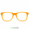 GloFX Ultimate Diffraction Glasses - Orange - Clear