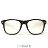 GloFX Ultimate Extreme Diffraction Glasses - Black - Clear