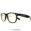 GloFX Ultimate Extreme Diffraction Glasses - Black - Clear