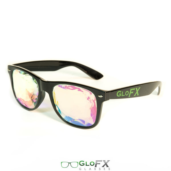 GloFX Ultimate Kaleidoscope Glasses - Black