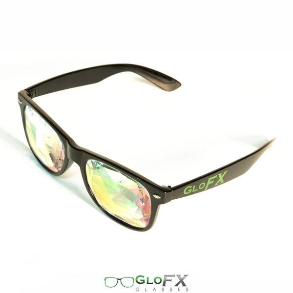 GloFX Ultimate Kaleidoscope Glasses - Black