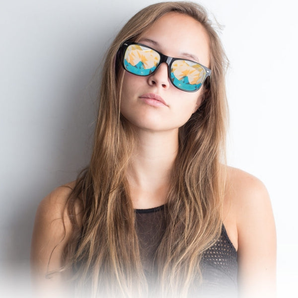 GloFX Ultimate Kaleidoscope Glasses - White