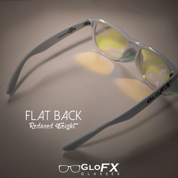 GloFX Ultimate Kaleidoscope Glasses - White