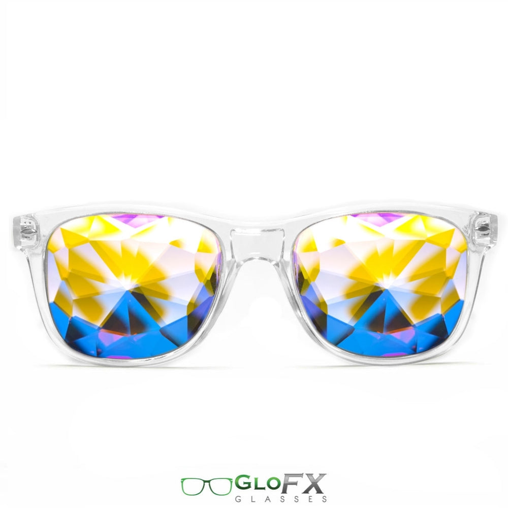 GloFX Ultimate Kaleidoscope Glasses - Clear