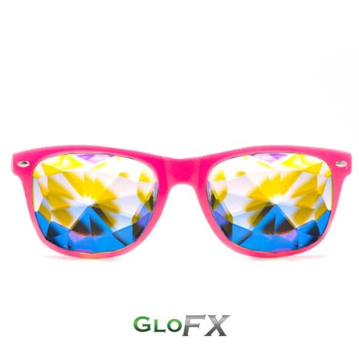 GloFX Ultimate Kaleidoscope Glasses - Pink