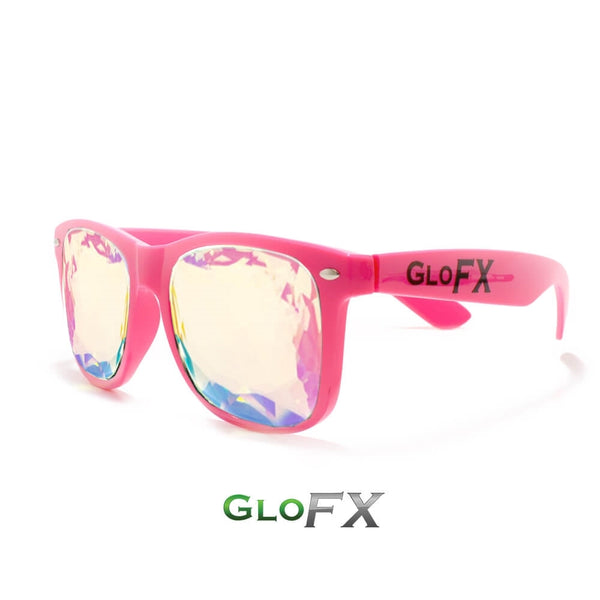 GloFX Ultimate Kaleidoscope Glasses - Pink