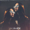 GloFX Kaleidoscope Glasses - White - Rainbow Fractal