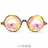 GloFX Kaleidoscope Glasses - Tribal - Rainbow