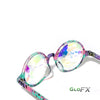 GloFX Kaleidoscope Glasses - Aztec - Rainbow