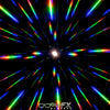 GloFX Diffraction Goggles - Black - Clear