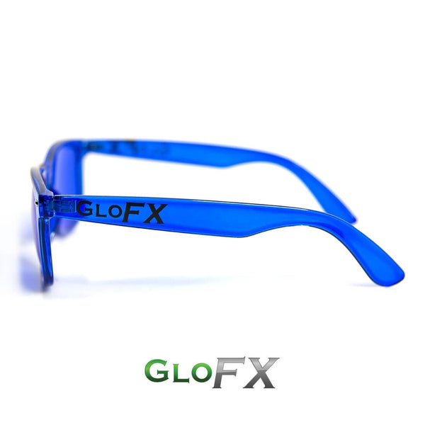GloFX Colour Therapy Glasses - Deep Blue