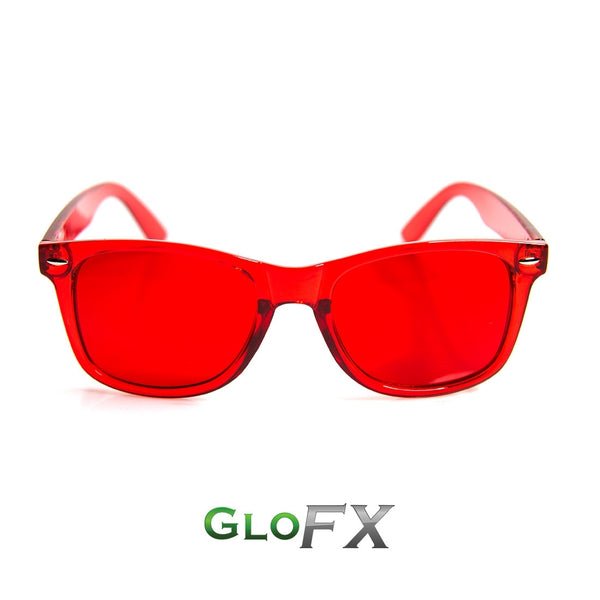 GloFX Colour Therapy Glasses - Red