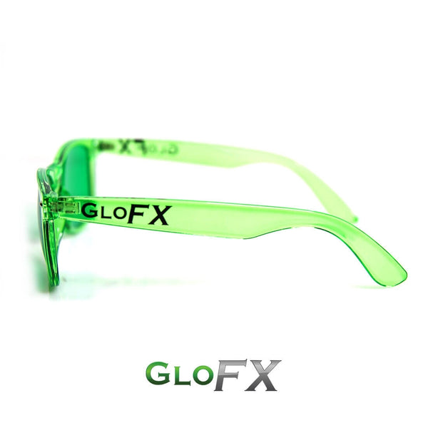 GloFX Colour Therapy Glasses - Green