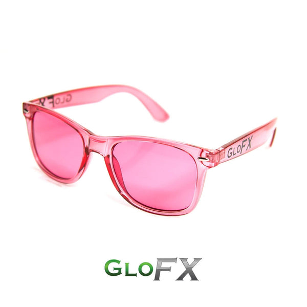 GloFX Colour Therapy Glasses - Rose Pink