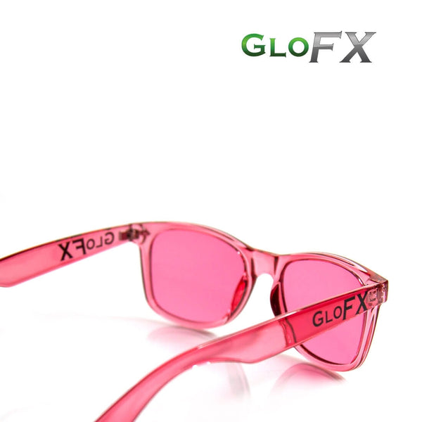 GloFX Colour Therapy Glasses - Rose Pink