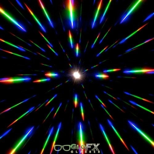 Paper Diffraction Glasses - White
