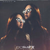 GloFX Kaleidoscope Glasses - Transparent Blue - Clear