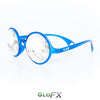GloFX Kaleidoscope Glasses - Transparent Blue - Clear