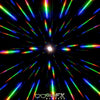 GloFX Diffraction Goggles - Black - Emerald Tinted