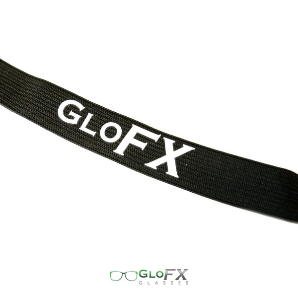 GloFX Diffraction Goggles - Black - Emerald Tinted