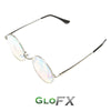 GloFX Imagine Kaleidoscope Glasses - Silver