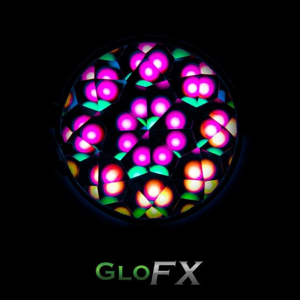 GloFX Imagine Kaleidoscope Glasses - Silver