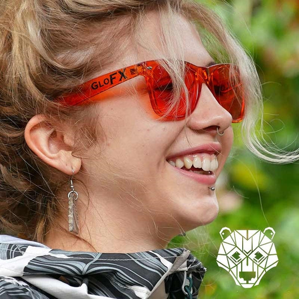 GloFX Colour Therapy Glasses - Orange