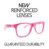 GloFX Heart Effect Diffraction Glasses – Pink