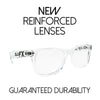 GloFX Heart Effect Diffraction Glasses – Clear
