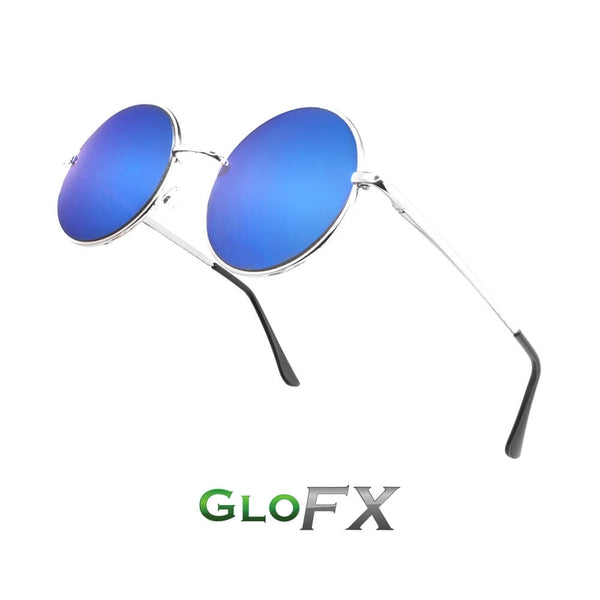 GloFX Imagine Diffraction Glasses - Blue Mirror