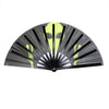 GloFX Festival Folding Fan - Alien