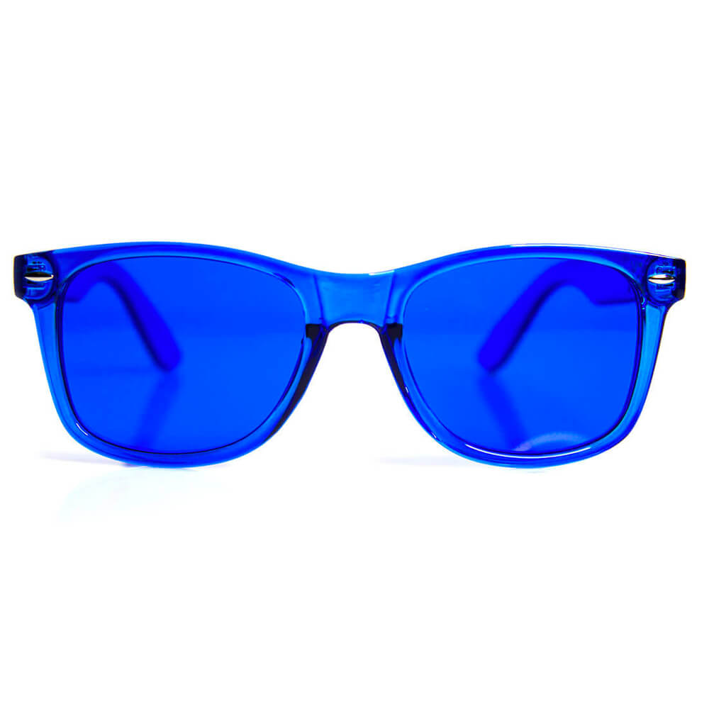 GloFX Colour Therapy Glasses - Deep Blue