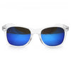 GloFX Diffraction Glasses - Clear - Blue Mirror