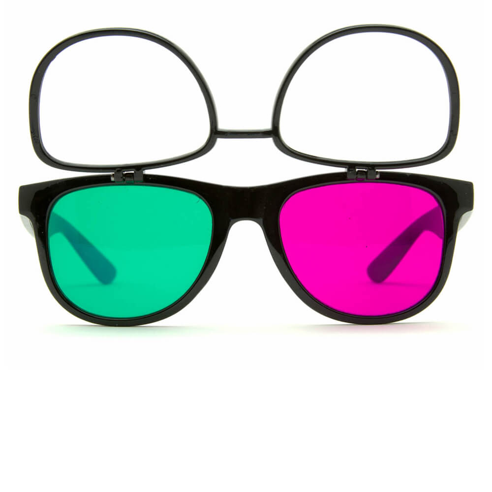 GloFX 3Diffraction Glasses - Black