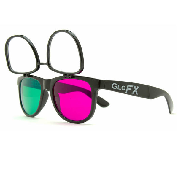 GloFX 3Diffraction Glasses - Black