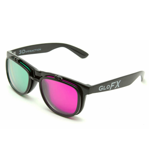 GloFX 3Diffraction Glasses - Black